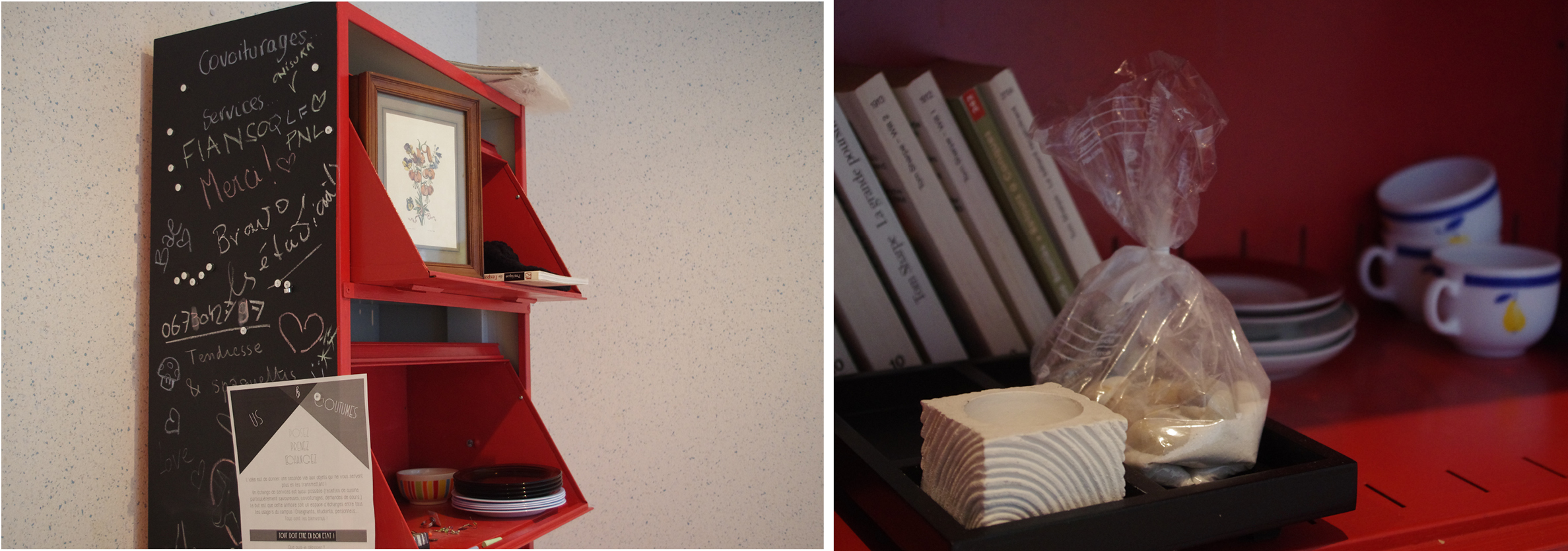 Armoires à dons CampusVert Pôle universitaire de La RochesurYon